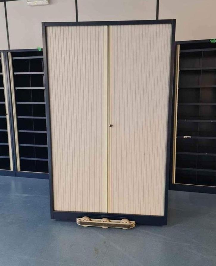 Professionele metalen kast met modulair compartiment, Huis en Inrichting, Woonaccessoires | Etagères, Zo goed als nieuw, Ophalen