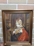 Schilderij van  ridder, Antiek en Kunst, Kunst | Schilderijen | Klassiek, Ophalen