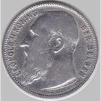1 franc, 1904 Belgie - Leopold II Koning 'DER BELGEN' 5 g, Ophalen of Verzenden, Zilver, Losse munt