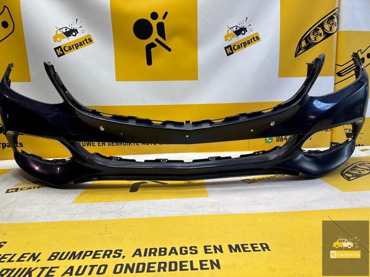 Voorbumper Mercedes C-klasse W205 6xPDC A2058850525, Auto-onderdelen, Carrosserie, Bumper, Mercedes-Benz, Voor, Gebruikt