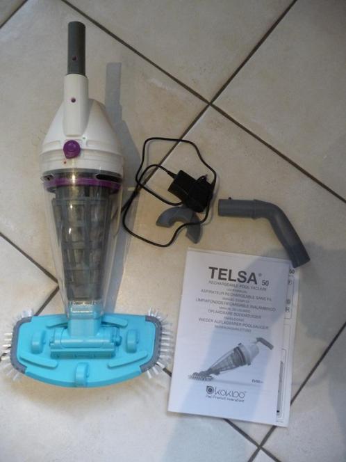 Kokido Telsa 50 draadloze zwembadstofzuiger, Tuin en Terras, Zwembad-toebehoren, Zo goed als nieuw, Overige typen, Ophalen of Verzenden