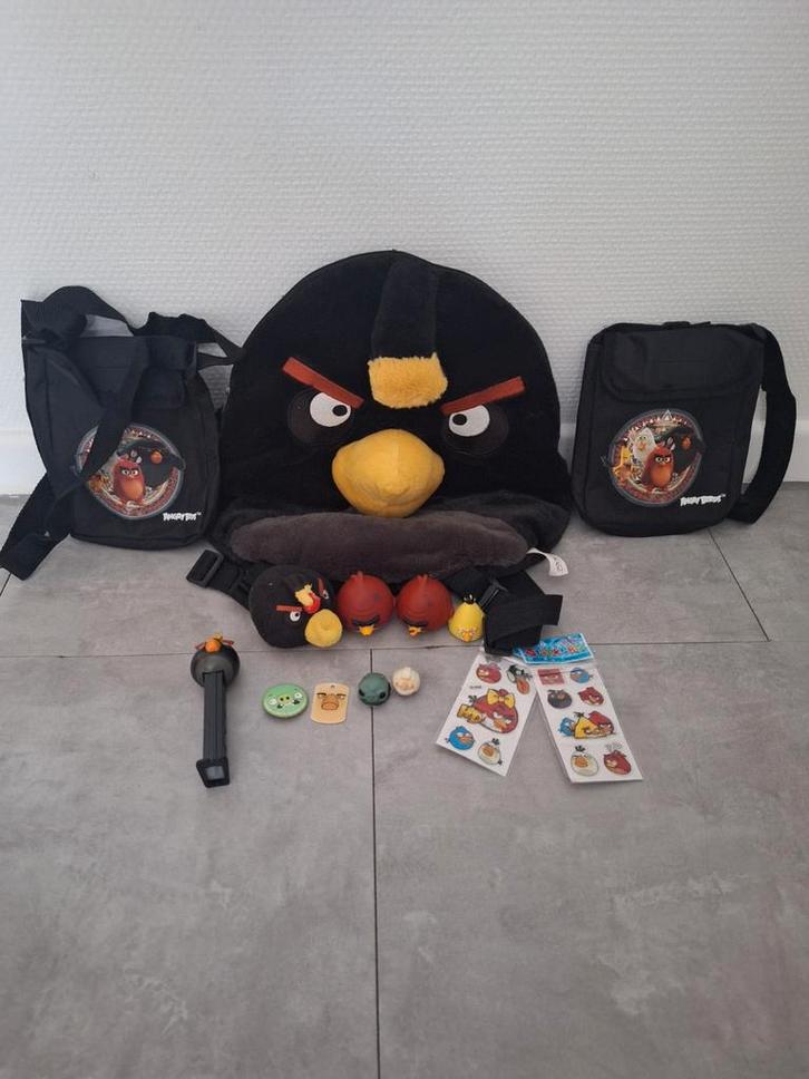 Angry birds, Verzamelen, Disney, Gebruikt, Knuffel, Ophalen of Verzenden
