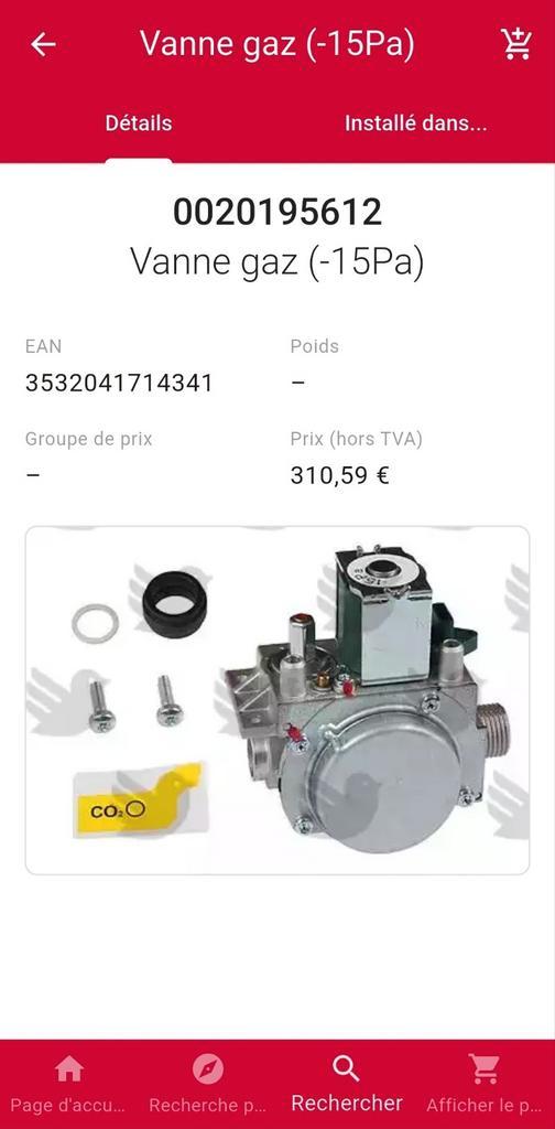 Gasblok (-15Pa) Bulex Thermomaster (2015-2026), Verzamelen, Overige Verzamelen, Nieuw, Ophalen of Verzenden