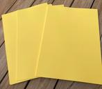 KNUTSELPAPIER A4 KANARIEGEEL 120 GRAM 100 vel, Enlèvement ou Envoi, Neuf