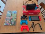 Nintendo Switch met 4 spellen. Nog in goede staat., Ophalen of Verzenden, Zo goed als nieuw