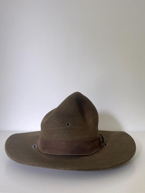 US WW2 Drill instructor hat, Verzamelen, Militaria | Tweede Wereldoorlog, Landmacht, Ophalen of Verzenden