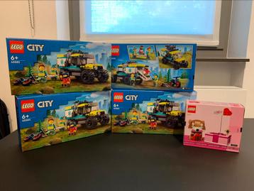 Lego city bundel 4 x limited edtion 40582 + extra 40679