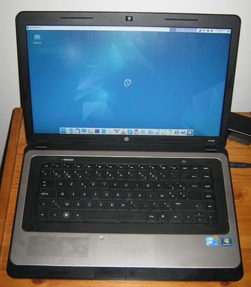 HP 630 - Debian 12, Informatique & Logiciels, Ordinateurs portables Windows, Utilisé, 4 GB, Azerty, Enlèvement ou Envoi