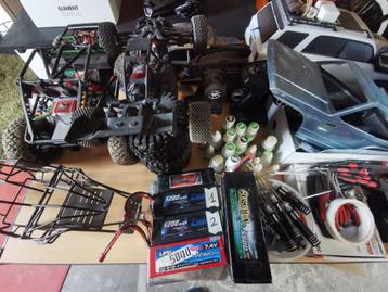 LOT RC Axial Element Enduro Tamiya Kyosho ..., Échelle 1:10, Comme neuf, Pièce, Enlèvement