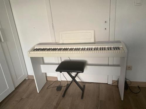 Piano, Musique & Instruments, Pianos, Comme neuf, Piano, Blanc, Digital, Enlèvement