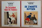 Kuifje vooroorlogs de zwarte rotsen,de sigaren van de farao, Boeken, Stripverhalen, Ophalen of Verzenden, Zo goed als nieuw, Herge