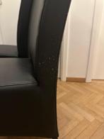 4 ZWARTE STOELEN TE KOOP // 4 BLACK CHAIRS FOR SALE, Gebruikt, Zwart, Vier, Cool