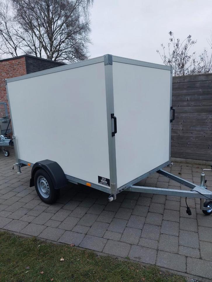 Gesloten enkelasser aanhangwagen 750kg mtm-NIEUW nu PROMO!!, Autos : Divers, Remorques, Utilisé, Enlèvement