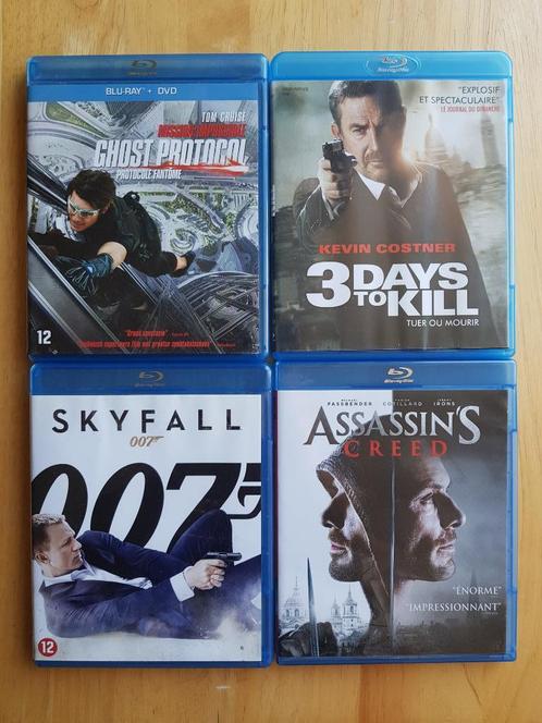 Lot Blu Ray films d'action, CD & DVD, Blu-ray, Action, Enlèvement