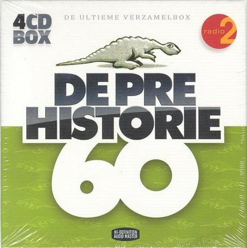 4CD-BOX * DE PRE HISTORIE 60 - DE ULTIEME VERZAMELBOX, Cd's en Dvd's, Cd's | Pop, Nieuw in verpakking, 1960 tot 1980, Ophalen of Verzenden