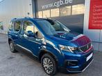 Peugeot Rifter 1.2PureTech 131pk EAT ALLURE AUTOMAAT FULL, Auto's, Peugeot, Stof, Gebruikt, 1199 cc, Blauw