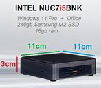 Intel i5 NUC Mini Pc NUC7i5BNK, Computers en Software, 256 GB, Intel, Ophalen of Verzenden, Zo goed als nieuw