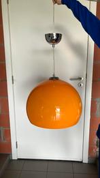 Oranje hanglamp, Maison & Meubles, Lampes | Suspensions, Comme neuf, Enlèvement ou Envoi