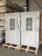 Witte PVC-deur, geglazuurd of half glas, inclusief handgreep, Doe-het-zelf en Bouw, Ophalen, Nieuw