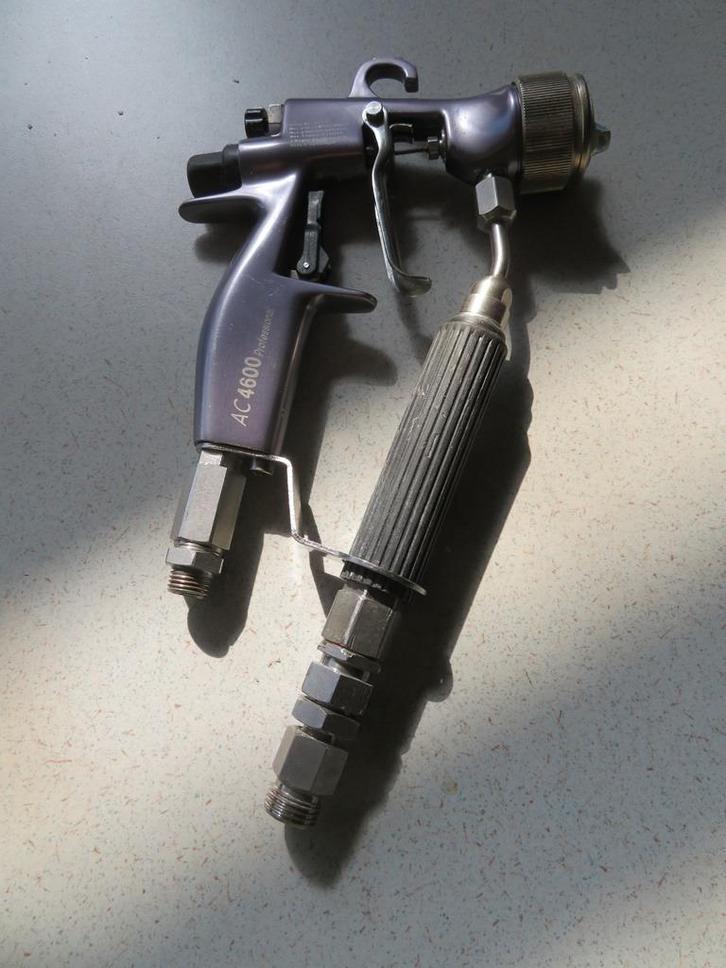 WAGNER 4600P-pistool, Doe-het-zelf en Bouw, Schildersmaterialen, Gebruikt, Verfspuit of Verfpomp, Ophalen of Verzenden
