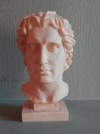 Middelgrote buste Alexander de Grote, albaster, Antiek en Kunst, Ophalen of Verzenden