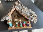 Kerststal met oude beeldjes, Ophalen, Zo goed als nieuw