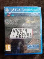 PS4  Hidden Agenda NIEUW SEALED!, Games en Spelcomputers, Games | Sony PlayStation 4, Ophalen of Verzenden, Zo goed als nieuw