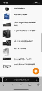 HIGH END (GAMING) PC, 4090, Computers en Software, Desktop Pc's, Ophalen, Zo goed als nieuw, Gaming