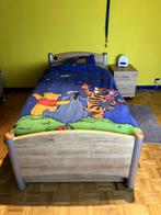 eenpersoonsbed en nachtkastje Gautier, Enlèvement, Utilisé, 180 cm ou plus, 85 à 100 cm