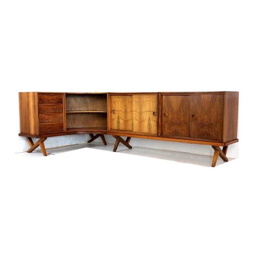 Groot vintage design dressoir Rudolf Glatzel Fristho '60 '70, Huis en Inrichting, Kasten | Dressoirs, Verzenden