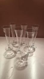 Champagne glazen, Verzamelen, Glas en Drinkglazen, Ophalen, Zo goed als nieuw
