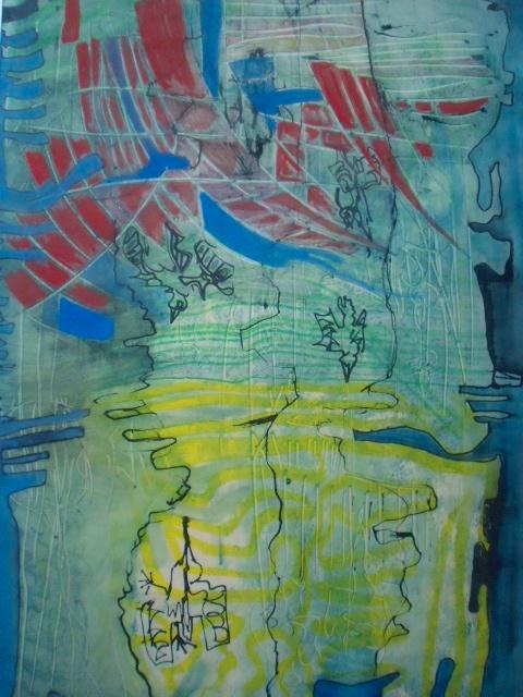 1956 - PAUL DE SMET (Artiste Belge)/ Peinture, Antiquités & Art, Art | Peinture | Abstraite, Enlèvement