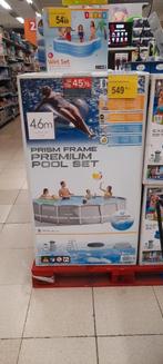Piscine tubulaire + pompe à sable ou verre, Ophalen, Zo goed als nieuw