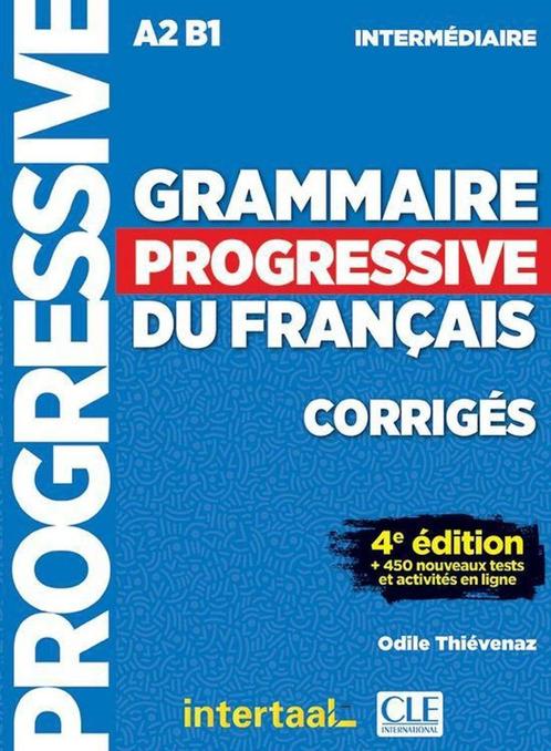 Grammaire progressive du français - intermédiaire + CD, Livres, Livres d'étude & Cours, Utilisé, Enlèvement ou Envoi