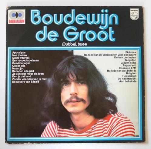 Boudewijn de Groot – Dubbel, Twee - Vinyl LP, Cd's en Dvd's, Vinyl | Nederlandstalig, Zo goed als nieuw, Rock, 12 inch, Ophalen of Verzenden