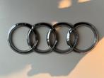 Audi A3 logo ringen zilver koffer/gril OEM, Auto-onderdelen, Ophalen of Verzenden, Audi