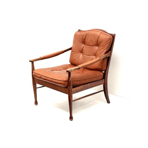 Vintage design fauteuil jaren '60 70 mid century chair retro, Huis en Inrichting, Zitzakken, Verzenden