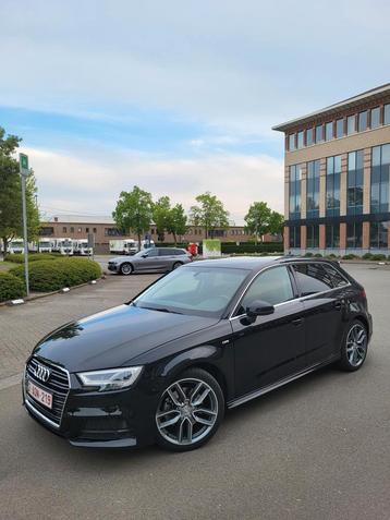Audi A3 2.0tdi S-line, Automaat, Zwart, 5 deurs, Particulier