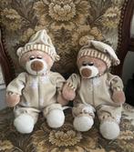 knuffel beertjes - tweeling - ongeveer 25cm, Kinderen en Baby's, Ophalen, Zo goed als nieuw, Beer
