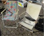 2 Leuke Strandstoelen - inklapbaar, Ophalen of Verzenden, Gebruikt, Campingstoel