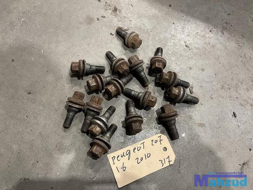 PEUGEOT 207 Wielmoeren wielbouten 2007-2015, Auto-onderdelen, Airco en Verwarming, Peugeot, Gebruikt