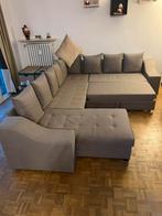 Canapé LIT en (L) avec Coffre de Rangement ÉTAT COMME NEUF, Enlèvement, Comme neuf