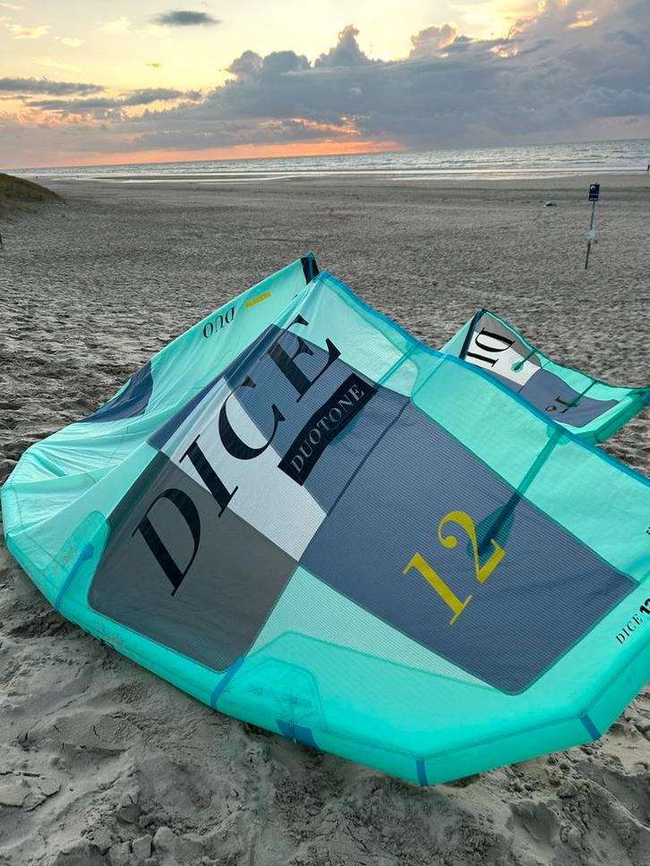 Duotone dice 12, Watersport en Boten, Kitesurfen, Kite, Ophalen of Verzenden