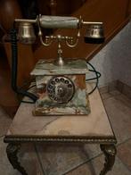 Marmeren tafeltje met antieke marmeren telefoon, Antiek en Kunst, Ophalen