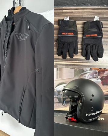 Harley Davidson Jas - Helm - handschoenen NIEUW