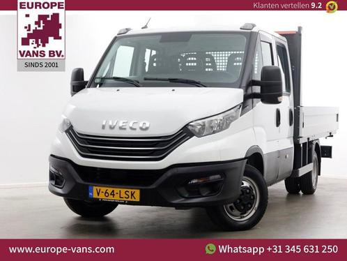 Iveco Daily 35C14 136pk E6 Open Laadbak D.C. Trekhaak 3500kg, Auto's, Bestelwagens en Lichte vracht, Bedrijf, ABS, Airconditioning