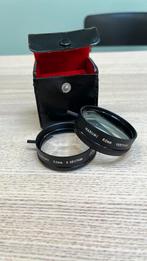 2 lenzen met filter voor effect in tasje vintage Marum, Ophalen, Gebruikt