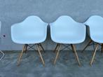 Vitra Eames DAW witte stoelen, 6 stuks, Hout, Verzenden, Wit, Design