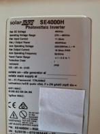 Omvormer Solar Edge SE4000 H, Bricolage & Construction, Panneaux solaires & Accessoires, Enlèvement, Utilisé, Système complet