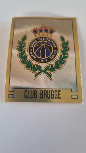 Panini 1988  nr.83 sticker Logo Club Brugge  beschikbaar voor biedingen